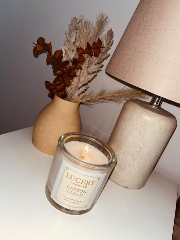 Cotton Clean Soy Candle