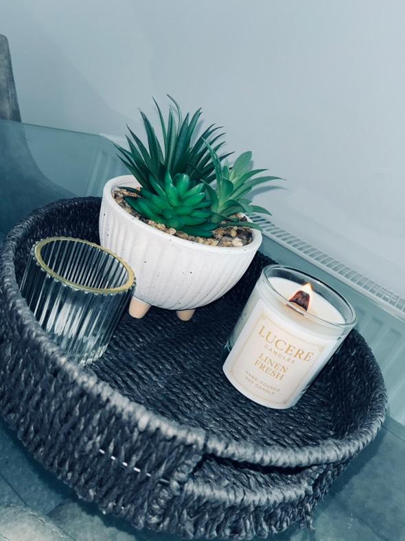 Linen Fresh Soy Candle 300ml/ 10oz