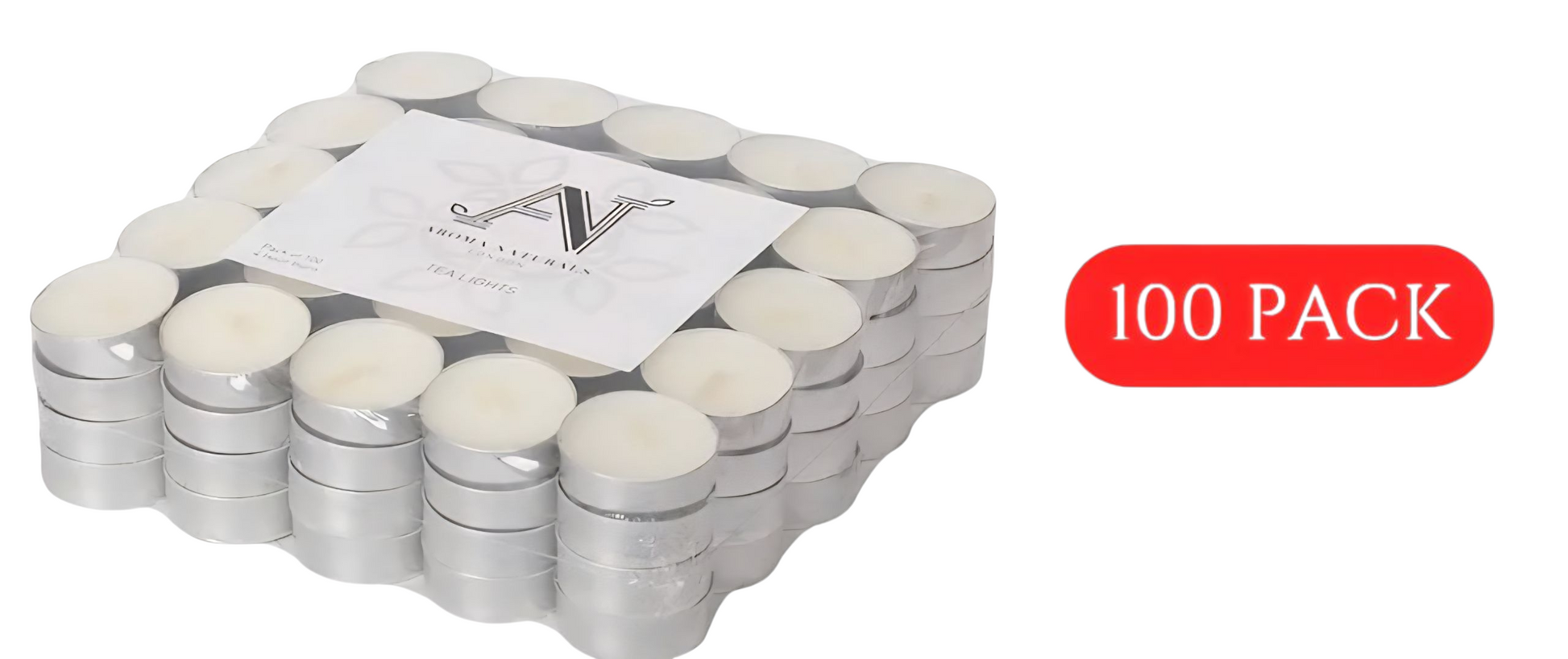 White Unscented Tealights
