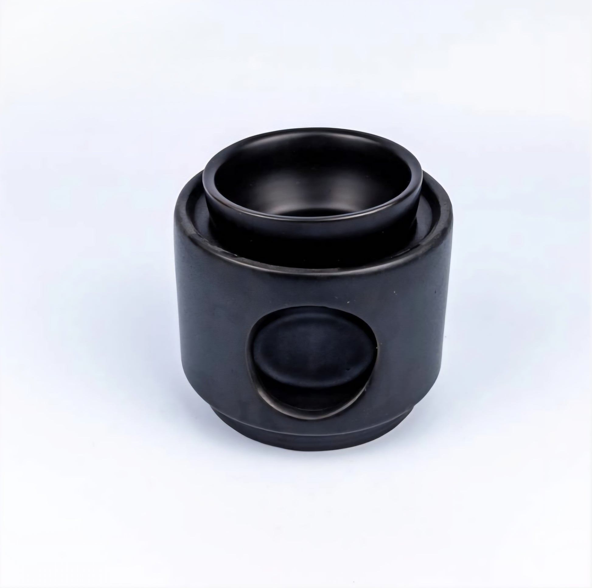 Black Two Piece Ceramic Burner