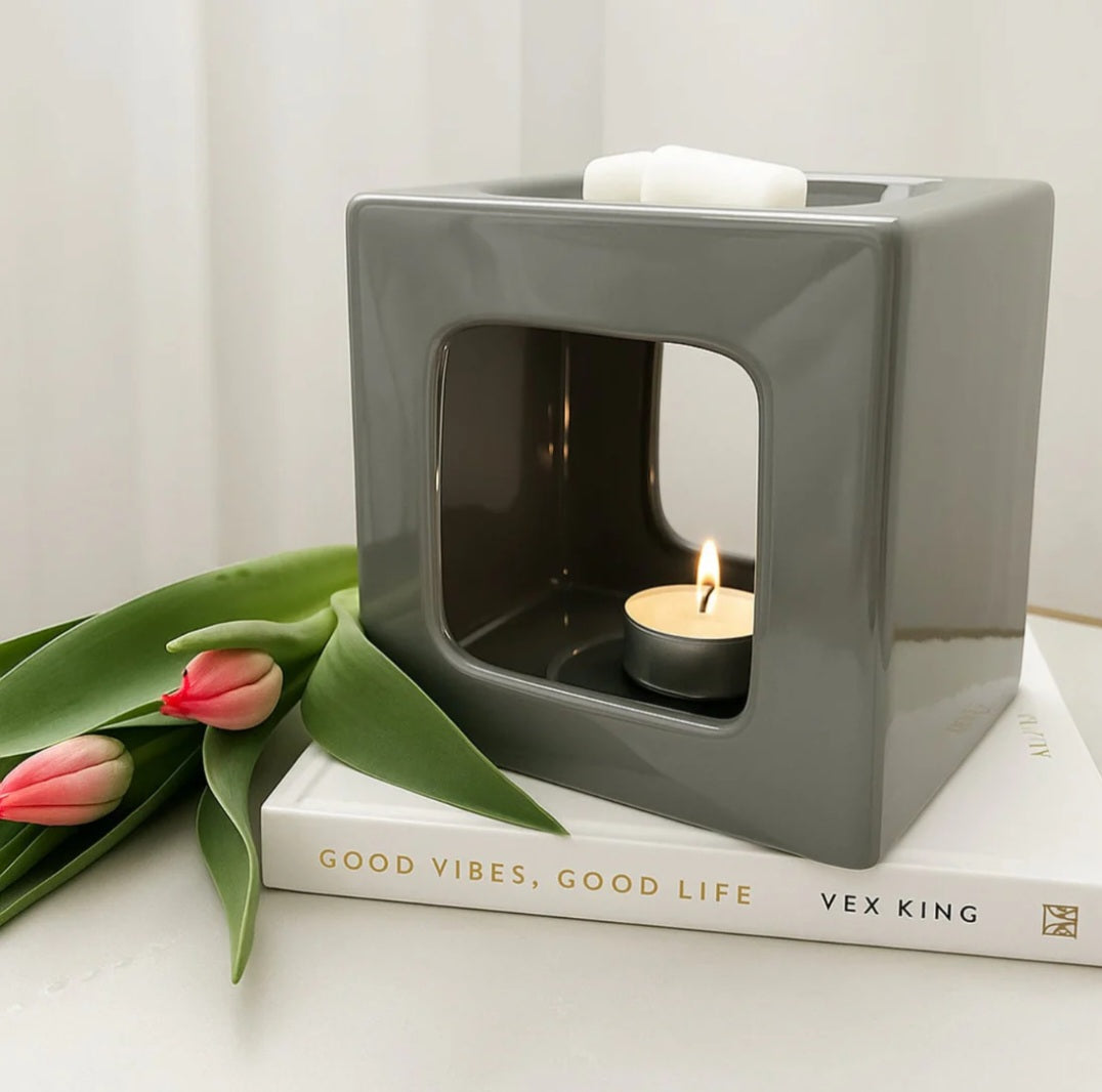 Grey Wax Burner Talin