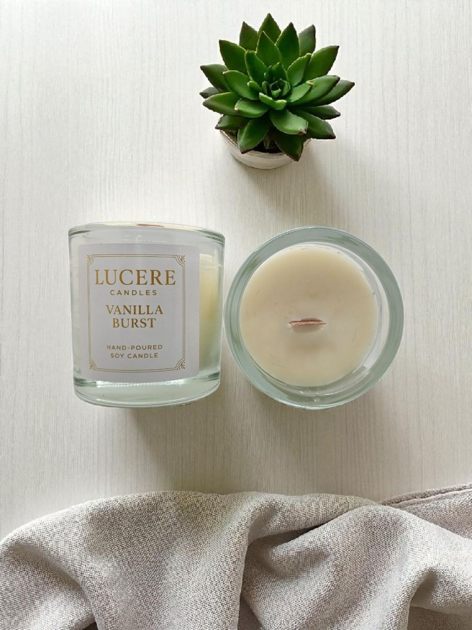 Vanilla Burst Candle