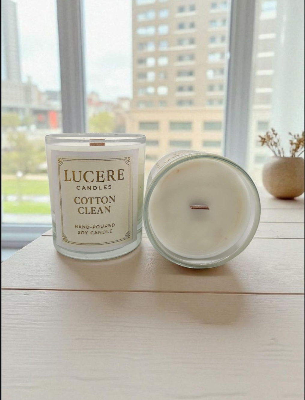 Cotton Clean Candle